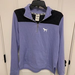 PINK lavender quarter zip